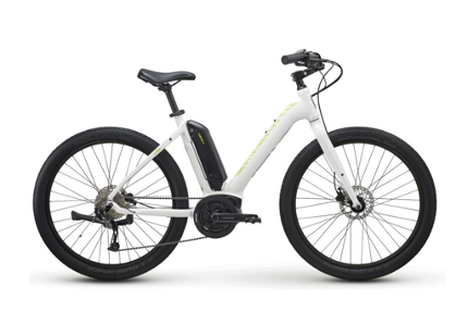 E3 Vida a bicycle is jumping in the air