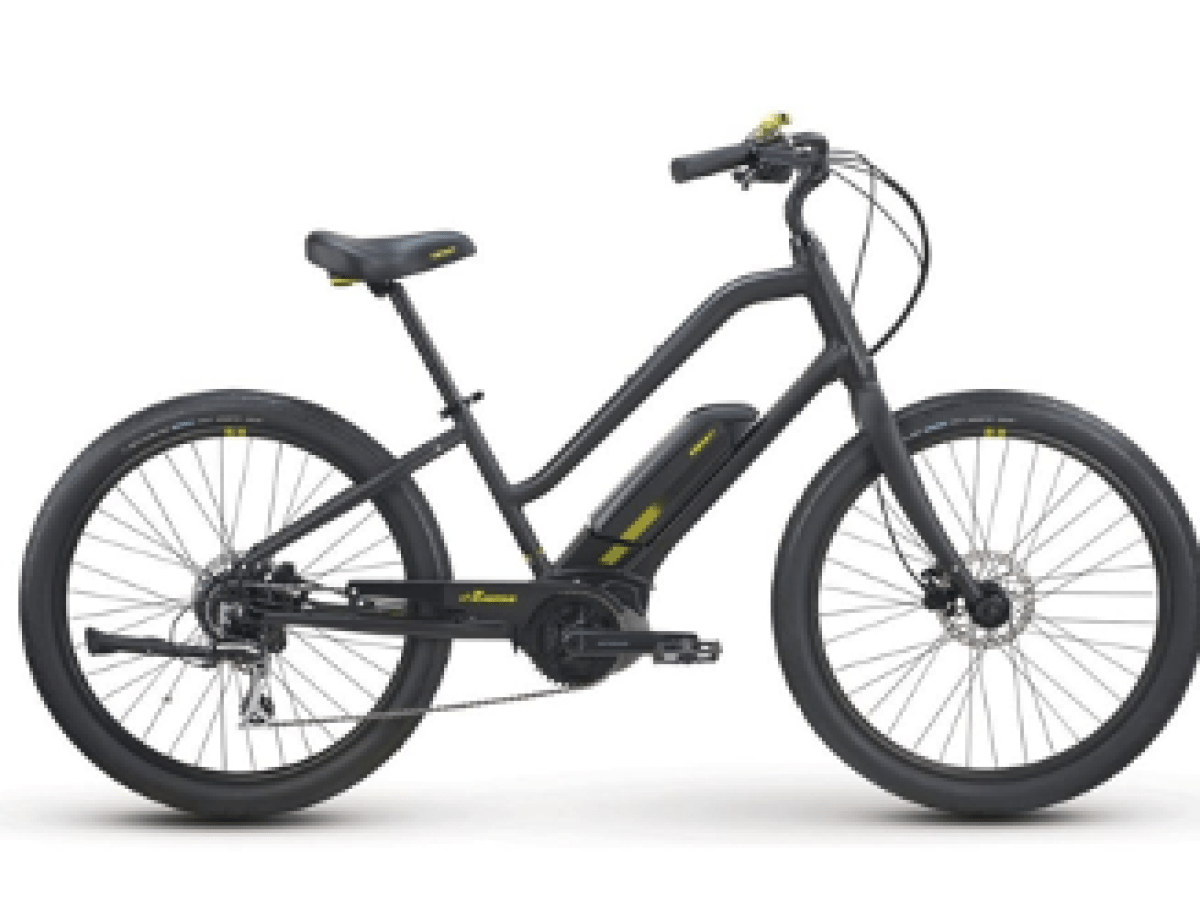 a close up of a bicycle