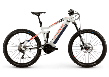 Sduro Lt 5 a bicycle is parked next to a motorcycle